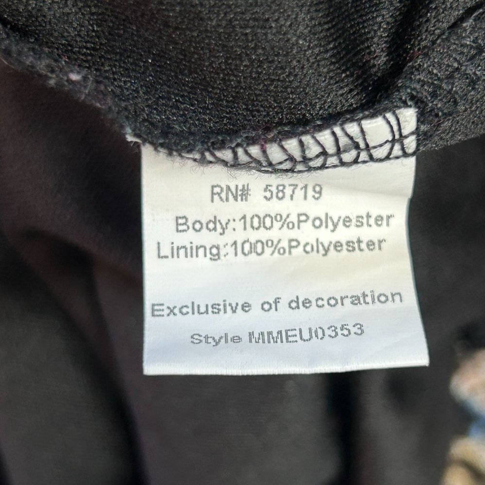 Notations Women's Pullover Multicolor Print Short… - image 5